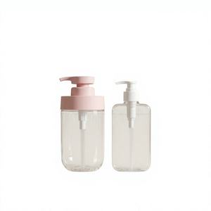 Custom Sizes Pavico Brand Square PET Plastic <b>Bottle</b> <b>200ml</b>/300ml/500ml for Shampoo Pump Dispenser Body Wash Shampoo Packing - Product Image 6