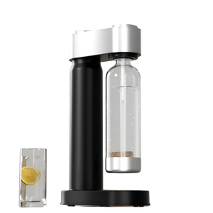 SUDEX OEM ODM HR-185 Machine à eau gazeuse en ABS/POM avec bouteille PET de 1L, certifiée LFGB, emballage en boîte cadeau - Product Image 1