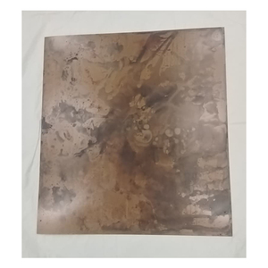 Premium Heat Stained Stainless Steel Sheet Burnt Effect Decorative Metal <b>Plate</b> Custom Industrial <b>Surface</b> Finish OEM - Product Image 2