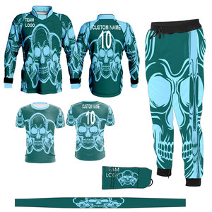 Ensemble professionnel de paintball personnalisé : maillot, t-shirt, pantalon de jogging, masque facial et bandeau pour compétition d'équipe - Product Image 2