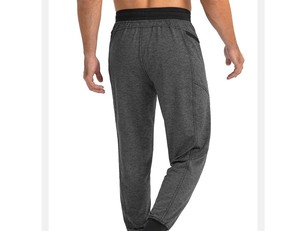 Wholesale Rapid Sports High Quality Custom Lace Casual Men's Sweatpants Breathable Knit <b>Joggers</b> Canvas <b>Polyester</b> Outdoor Track - Product Image 2