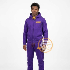 Sudadera con Capucha Personalizada 100% Algodón, con Cierre, Forro Polar, Bordada, Sólida, Transpirable, de Secado Rápido, para Invierno, Corte Regular, para Fraternidades Griegas, para Hombre - Product Image 2