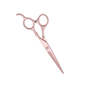 Ciseaux de coiffure pliables professionnels en acier inoxydable 4Cr13 légers et tranchants avec logo personnalisé pour la beauté - Product Image 3