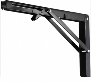 <b>Triangle</b> Folding Wall <b>Shelf</b> <b>Brackets</b> Metal Heavy Duty Support OEM Custom Powder Coated Sheet Metal Fabrication - Product Image 4