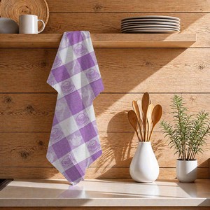 Nouvelle collection de torchons de cuisine en jacquard avec motif gaufré, 100% coton, exportés en Inde - Product Image 1