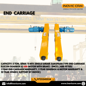Chariot d'extrémité monopoutre de type européen robuste - Product Image 1
