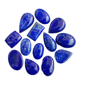 Handmade 100% Natural Blue <b>Lapis</b> <b>Lazuli</b> Gemstone Stone Loose for Jewelry Necklace Pendant <b>Ring</b> Use - Product Image 1