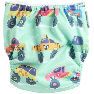 Pañal de tela reutilizable Polka Tots Comprar en línea Pañal de bebé ajustable impermeable-Coche - Product Image 2