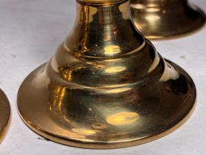 Chandeliers vintage en laiton <span class=keywords><strong>Hudson</strong></span> Bay, style antique, porte-bougie <span class=keywords><strong>d</strong></span>écoratif en laiton, support de bougie conique classique pour table - Product Image 5