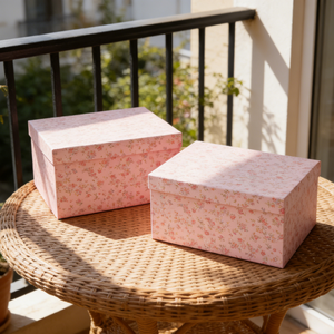 Caja de Cartón Plegable con Tapa y Base, Personalizable, para Empaque de Ropa, Opción al por Mayor - Product Image 2