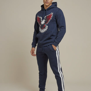 Mens Recovery Wear Set Hoodie And Soft Pants Designed For <b>Post</b> Workout Comfort Relaxation And Muscle Ease - Product Image 1