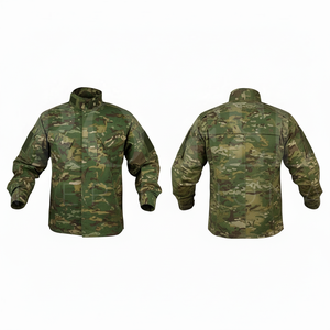 Camisas de Camuflaje Personalizadas al Por Mayor a Precio Económico, Uniformes de Manga Larga, Ropa de Trabajo Transpirable para Invierno, Chaquetas con Logotipo Personalizado OEM - Product Image 6