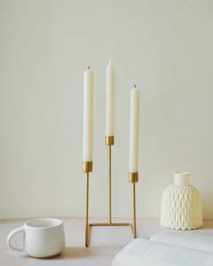 Elegante Candelabro para Bodas con Portavelas de Metal Dorado para Banquetes, Hoteles y Decoración del Hogar - Product Image 6