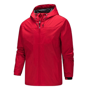 2024 Custom <b>Winter</b> Men's Hooded Eco-Friendly Reversible Windbreaker Nylon Waterproof <b>Jacket</b> Lightweight <b>Running</b> Clothing - Product Image 3