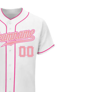 Maillot de baseball personnalisé pour équipe, 100 % coton, imprimé DTF, chemise boutonnée, logo OEM, uniforme sportif en gros, maillots de baseball - Product Image 2