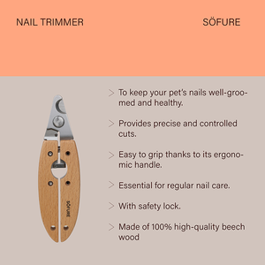 Cortauñas Sofure para Perros y Gatos, Fabricado en España con Madera de Haya, Producto de Limpieza para Mascotas, Venta al Por Mayor - Product Image 4