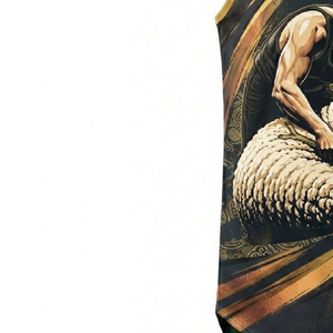 Professional Custom <b>Sheep</b> <b>Shearing</b> Singlet Full Sublimation Printing Durable Performance Work Apparel - Product Image 2