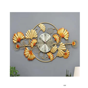 High Quality Modern Luxury Abstract Quartz <b>Metal</b> Art Wall <b>Clock</b> with Customized Sizes for Living Room Decoration - Product Image 2