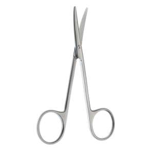 Tijeras para Estrabismo de 4 1/4 Pulgadas, Curvas, de Acero Inoxidable Quirúrgico, Oftálmicas, Finas y Delicadas, para Disección y Corte - Product Image 2