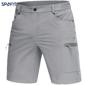 Shorts Cargo Décontractés pour Hommes en Toile, Taille Mi-Haute, Anti-Déchirure, Séchage Rapide, Respirants, Écologiques, avec Poches, Idéaux pour l'Été - Product Image 1
