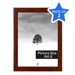 Solid Wood Rectangular Photo <b>Frame</b> <b>with</b> UV Printing & Silk Screen Printing Handmade Wall <b>Mount</b> Durable Classic - Product Image 3