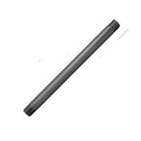 Raccord de tuyau IPS en laiton électroplaqué PSB0074 1/2" x 24" à visser, 1,6 mm (t), pour salle de bain/cuisine