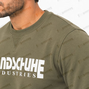 Sudadera de hombre de última moda, clásica, premium, informal, estilo urbano, cuello redondo, cálida para invierno, básica, de mezcla de algodón, para hombre. - Product Image 4