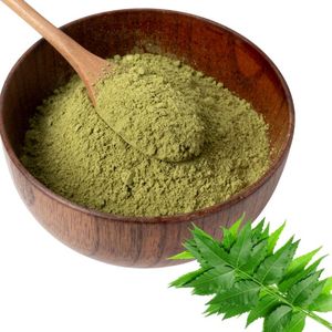OEM ODM Top Quality 100% Pure Neem Powder Naturally Dried Cosmetic Grade Neem Powder for Supports Natural Hair Care & Growth - Product Image 1
