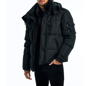 <b>Men's</b> Hooded Padded Summer <b>Jacket</b> Sleeveless Zipper Closure Solid Color Regular Fit Outerwear Printed - Product Image 3