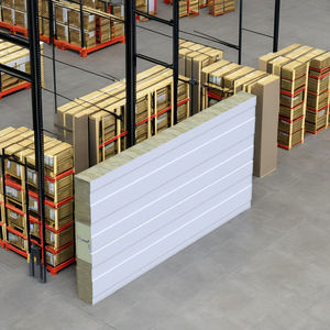 PROCK pour panneau de bardage extérieur en acier galvanisé, ignifuge, isolation thermique, écologique, insonorisation, entrepôt - Product Image 1