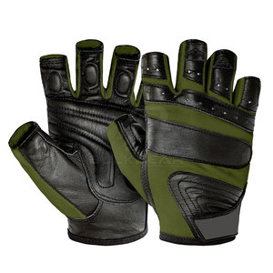 Guantes de Gimnasio de Medio Dedo de Cuero de Alta Calidad con Material Transpirable y Agarre Antideslizante para Entrenamiento Físico Unisex - Product Image 2