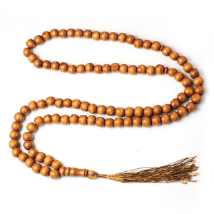Tasbih Islámico, Cuentas de Oración Subhah, Pulseras de Madera de 10 mm para Musulmanes, Artículos Religiosos para Donaciones a Iglesias, Bautizos y Aniversarios - Product Image 6
