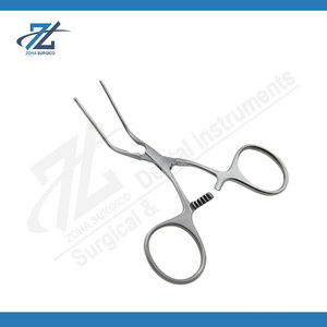 Pinces vasculaires pédiatriques de qualité supérieure 105 mm en acier inoxydable allemand, instrument chirurgical cardiovasculaire pour la microchirurgie et la chirurgie pédiatrique - Product Image 6