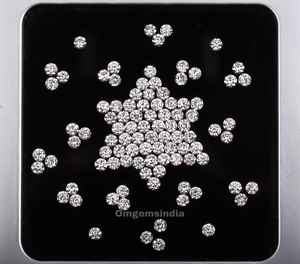 1.0 CT 1.1 à 1.5 MM |   Diamant cultivé en laboratoire certifié IGI |   Coupe Ronde Brillante |   Diamant à taille unique |   pour la fabrication de bijoux - Product Image 5