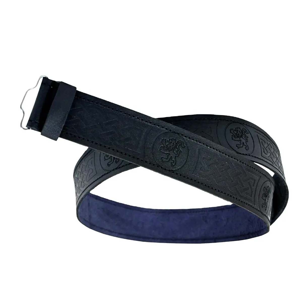 2021 Men S Slide Buckle Belt Genuine Cow Leather Belt for Men Real Leather Belts OEM Customized Logo Hide Accept