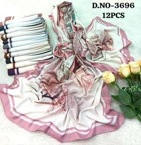 ผ้าพันคอขนนกดอกกุหลาบสมัยใหม่ |   ผ้าพันตัวน้ำหนักเบาสีชมพูพาสเทลโทนเทาอ่อน |   ผ้าคลุมไหล่ลายหลากหลายแบบ สวยหรู ใส่ได้ทั้งแบบเป็นทางการและลำลอง - Product Image 2