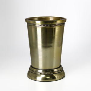 Stainless Steel Mug Set Tulip <b>Cups</b> Classic Bead Edge Design <b>Reusable</b> For Party Cocktails Mojitos Beer Events - Product Image 4