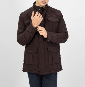 High-Quality Custom Logo Puffer Jacket with Zipper Closure and Print Design - Product Image 4