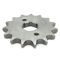 Sprocket Depan untuk HONDA CG125 CB125 CT125 XL125 Tersedia dalam 13T 14T 15T 16T 17T Kit Rantai Sprocket Sepeda Motor