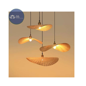 DISPONIBLE Lámpara Colgante de Metal Blue Lotus de Alta Calidad, 2700K, Alto CRI 95, Accesorio de Iluminación para Techo - Product Image 2