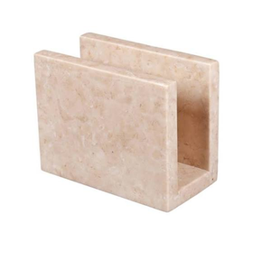 Wholesale <b>Cheap</b> price Marble Napkin Holder Handmade Luxury Wedding Table Decoration Accessories - Product Image 1