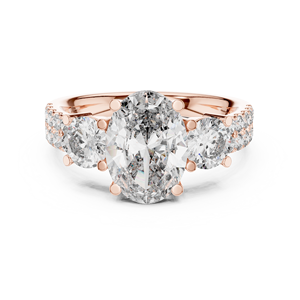 High Quality 925 Sterling Silver Moissanite <b>Diamond</b> <b>Ring</b> Custom Bridal Jewelry Factory Wholesale Manufacturer - Product Image 1