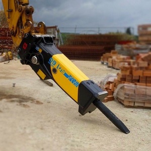 Marteau brise-roche adapté aux travaux d'excavation, d'exploitation minière et de construction, avec pompe silencieuse avancée, boîte de vitesses et puissance d'impact élevée. - Product Image 1