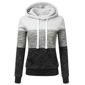 Sweat-shirt à capuche décontracté surdimensionné pour femme, doublé et respirant, avec logo personnalisé, idéal pour l'hiver – Vêtement long OEM/ODM de haute qualité - Product Image 5