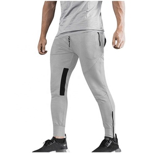 Custom Made With Your Own Logo Men's Homme Wide Leg Pants Active Unisex Sweat Pants With Side Pockets Zipper Jogger - Product Image 6