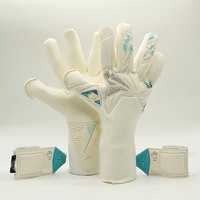 Guantes de Portero de Material PU Transpirable de la Mejor Calidad con Opciones Personalizables para Venta al Por Mayor de Fútbol