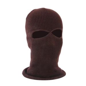 Cagoule de ski intégrale en polaire thermique respirante personnalisable avec logo hiver, double capuche pour homme - Product Image 2