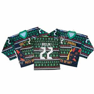 Uniformes de hockey sur glace personnalisés en gros 2026 avec logo d'équipe, maillots de sport par sublimation, vêtements de hockey sur glace de haute qualité - Product Image 1