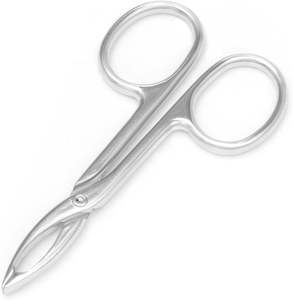 Juego de Pinzas de Acero Inoxidable Hechas a Mano de Lujo, Reutilizables y Duraderas, con Mango de Tijera, 2 Puntas, Pinzas para Cejas, Depiladoras - Product Image 4