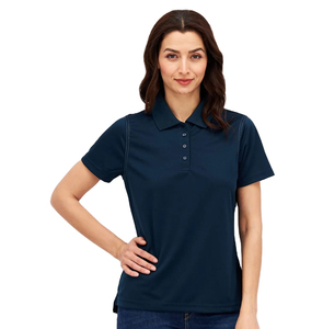 Camisetas Polo Personalizadas al por Mayor para Mujer, Camisetas Polo de Golf Transpirables para Mujer, Fabricante de Camisetas Polo de Manga Corta OEM - Product Image 1